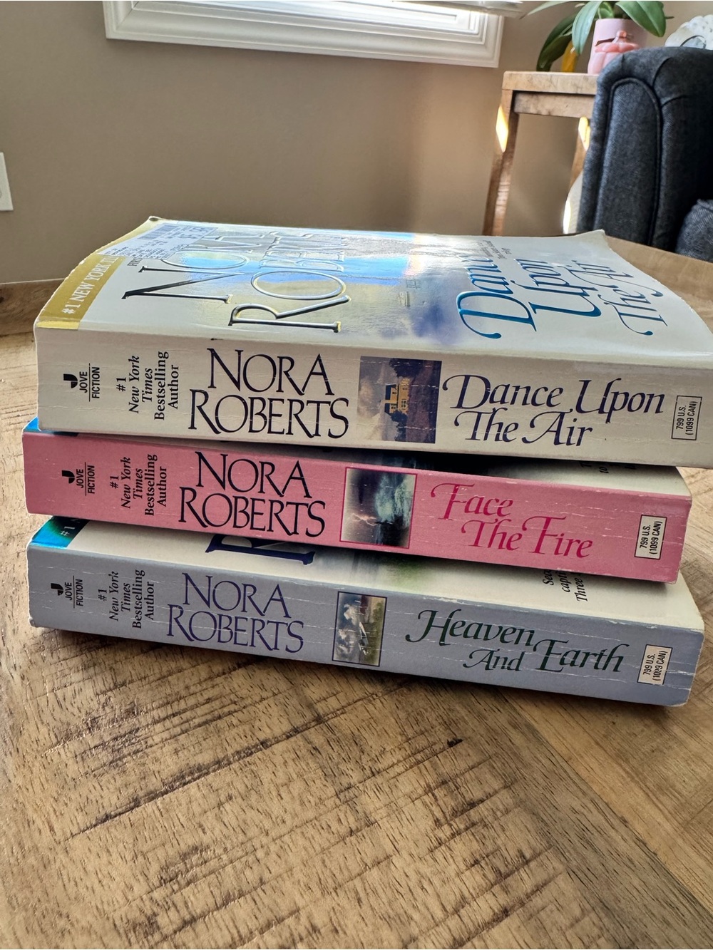 5 for $30 Nora Roberts Paperback Three Sisters Trilogy Set